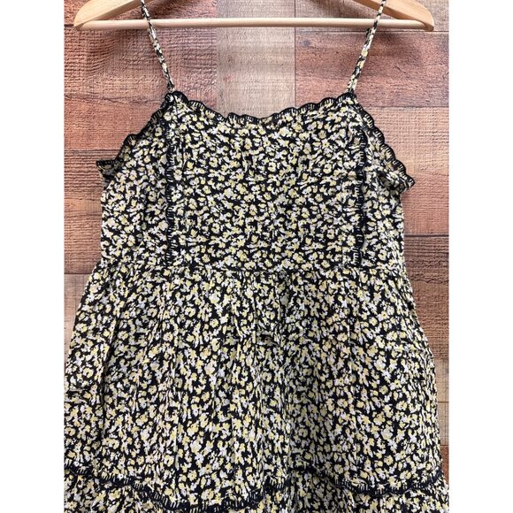 Urban Outfitters Hannah Scallop Babydoll Mini Dress Sz Small - Picture 4 of 9